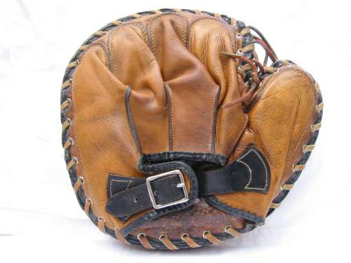 Mickey Cochrane Catchers Mitt Back